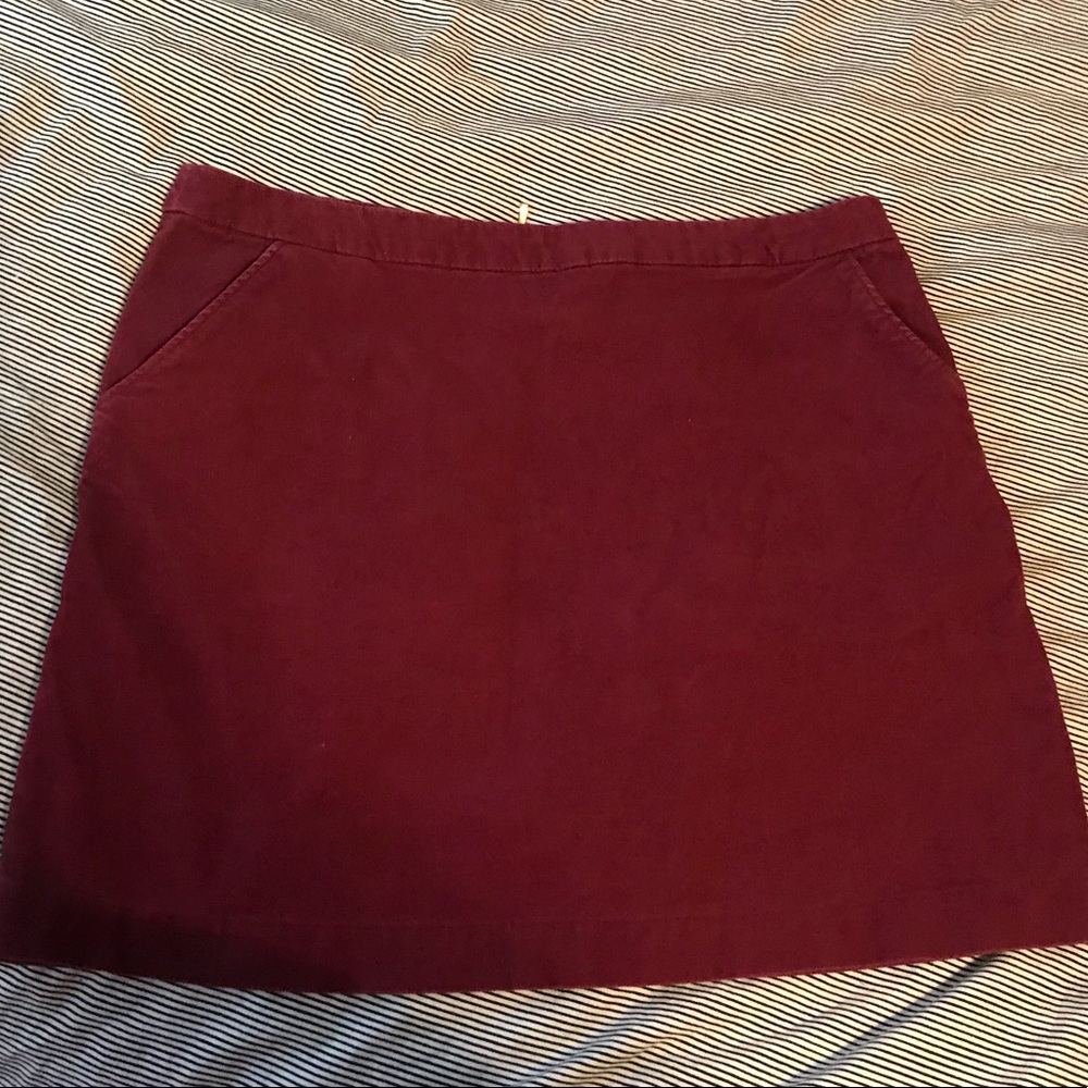 H&M corduroy skirt with pockets